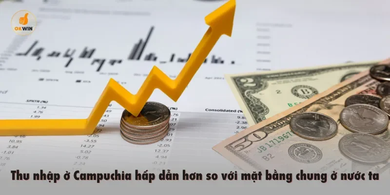 Thu nhập ở Campuchia hấp dẫn hơn so với mặt bằng chung ở nước ta