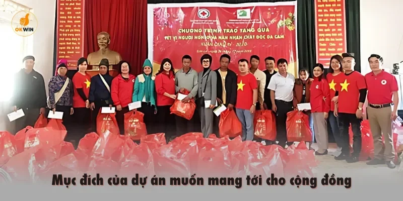 Mục đích của dự án muốn mang tới cho cộng đồng